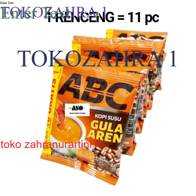 

KOPI ABC GULA AREN 27gr ( ISI 11 sachet) (RENCENG)