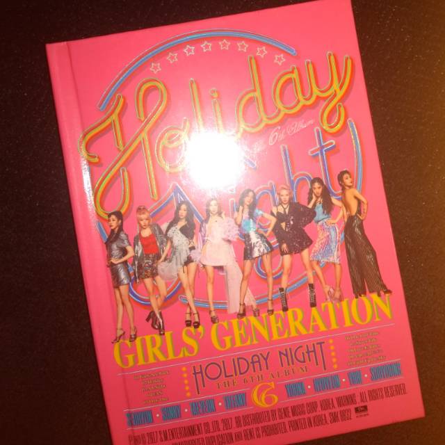 Album SNSD / Girls' Generation - Holiday Night (Holiday ver.) Album Only