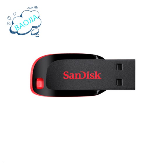 SANDISK Cruzer Blade Flash Disk USB 2.0 16GB 32GB 64GB 8GB 4GB