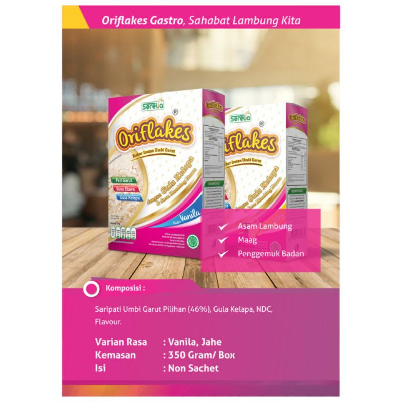 

ORIFLAKES GASTRO - Terapi Penderita Asam Lambung