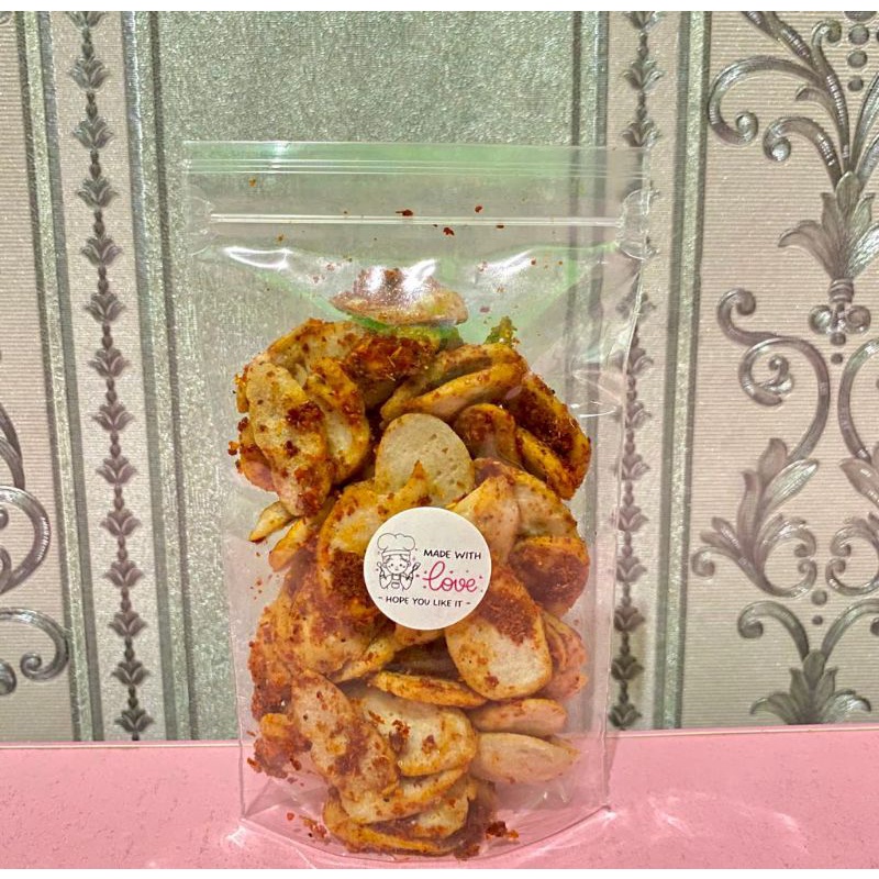 

[ Ready 50grm ] Basreng Otak-otak Pedas