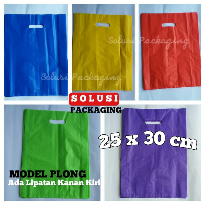 

KEMASAN TAS PLASTIK MODEL PLONG TIPE F 25x28 cm/Tas produk/Tas mall