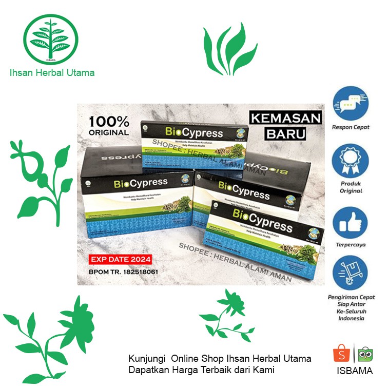 Biocypress Original KEMASAN BARU - PLM World