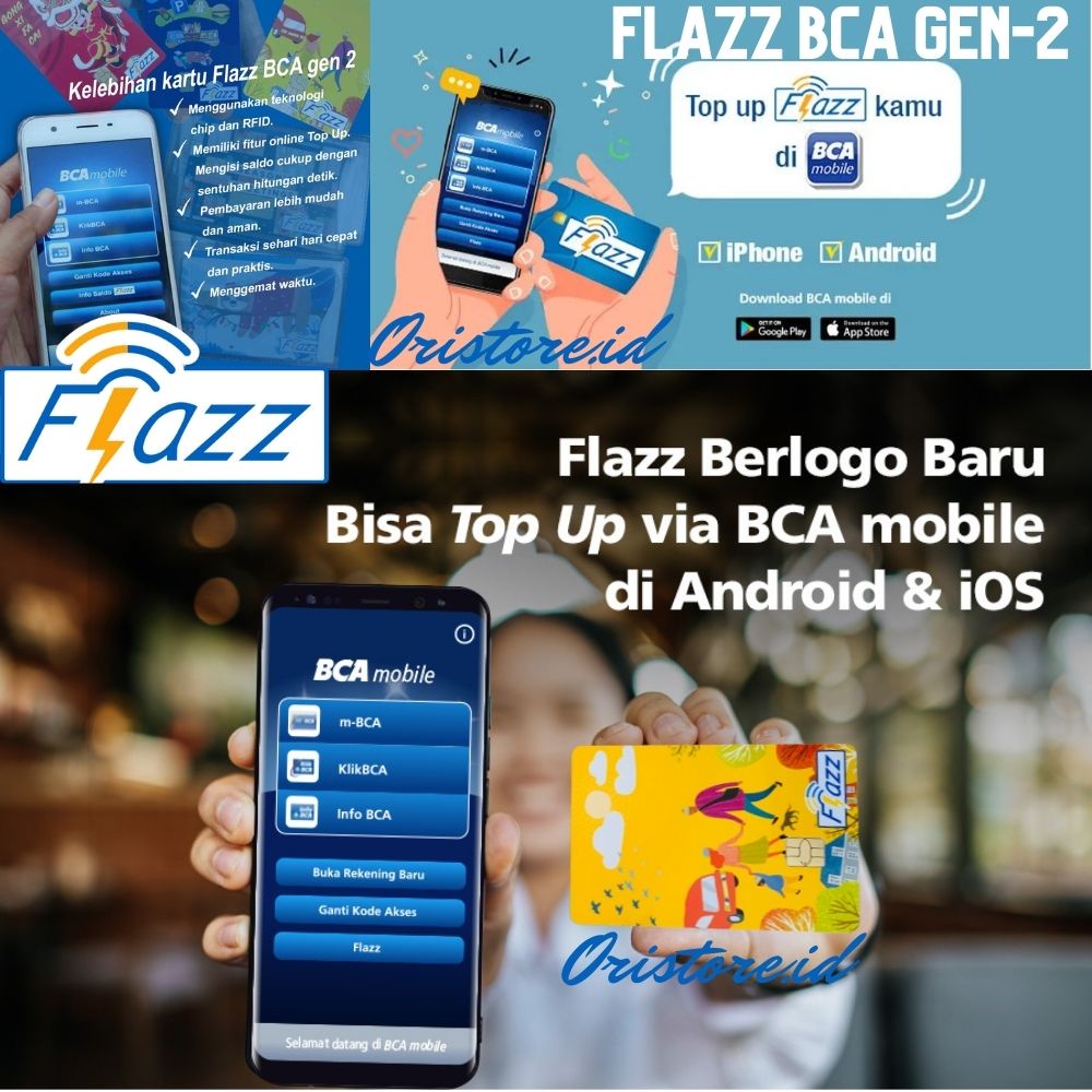 Kartu Flazz BCA Gen 2 - Flazz BCA - Kartu Flazz BCA - Kartu Flazz BCA Gen 2 Original