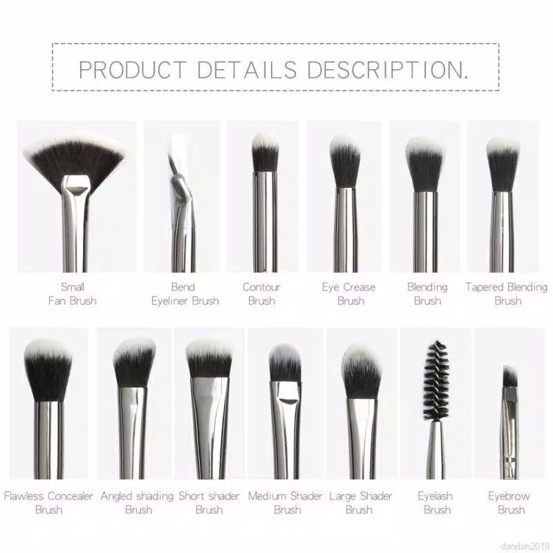 MAANGE 12pcs brush ORI