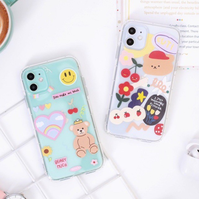 BEARY SOFT CASE SHOCKPROOF [2] FOR OPPO A3s A1K A5s A12 A7 Reno 2F F11 F9 F7 F5