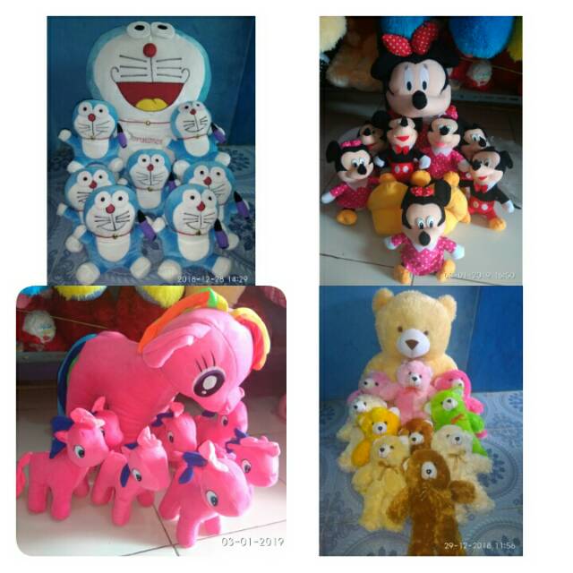 Boneka beranak isi 10