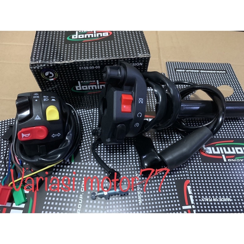 GAS SPONTAN MODEL LED AGAMOTTO BLUE PAKET SET DOMINO KSR PLUS SAKLAR DOMINO KIRI 7 TOMBOL COPY KTC O