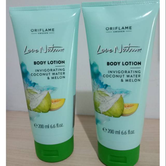 Love Nature Body Lotion Invigorating Coconut Water & Melon 200ml