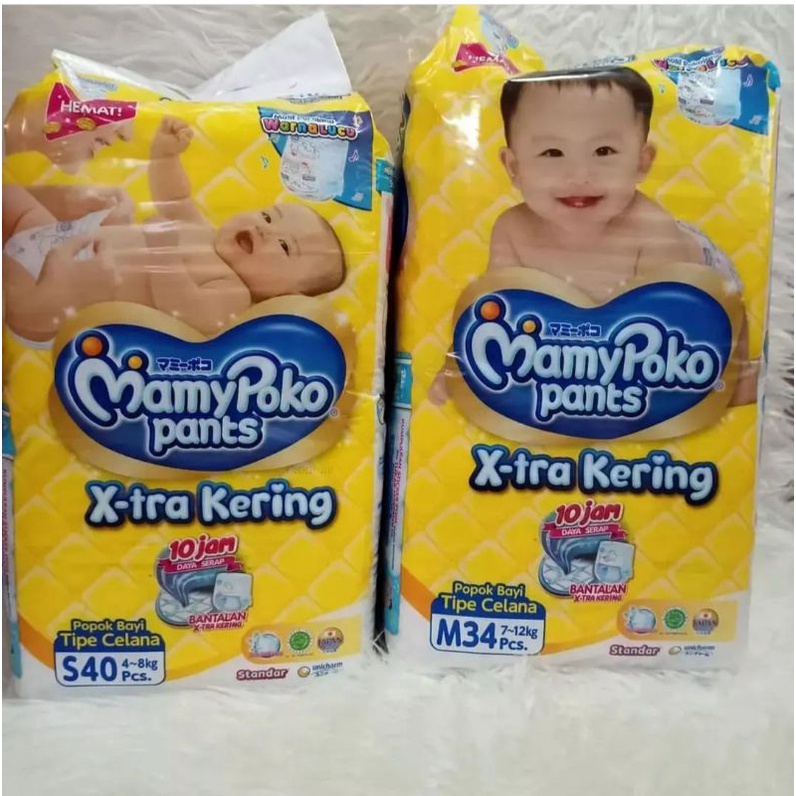 PAMPERS MAMY POKO S40 dan M34