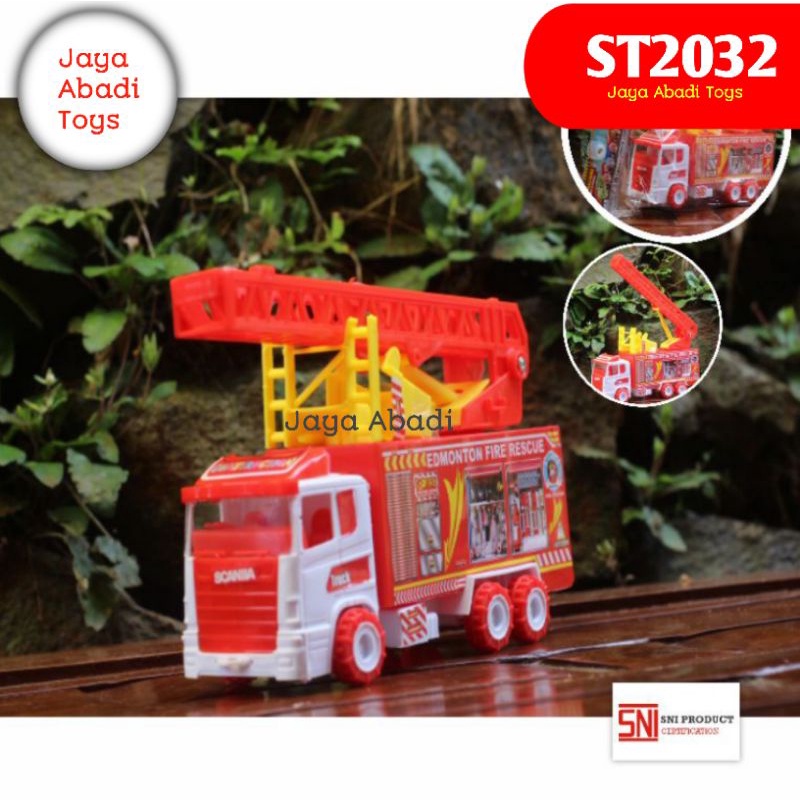 ST 2032 - Mainan Truk Damkar / Fire engine Truck / PMK ST2032