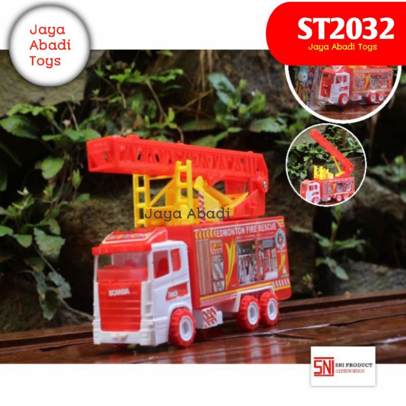 ST 2032 - Mainan Truk Damkar / Fire engine Truck / PMK ST2032