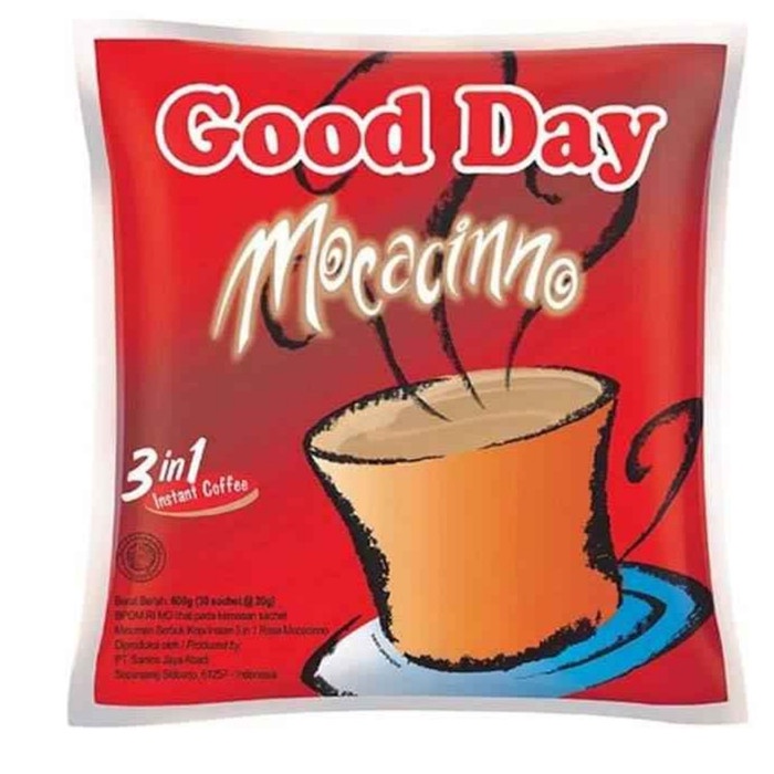 

vd201r Kopi Goodday Mocacinno 10 X 20Gr Ds20X11