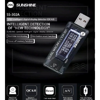 USB DETECTOR VOLTGE SUNSHINE SS-302A Ori