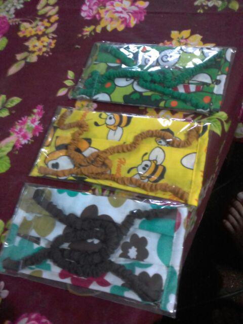 Masker 2ply Serut Bisa Di Isi Tisu