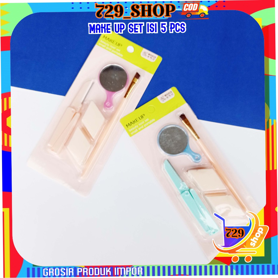 Make Up Set 5 Sponge Kaca Import Best Seller