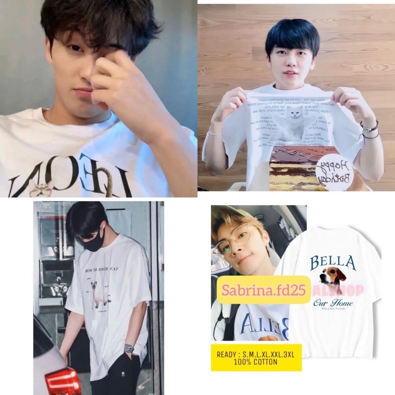 BISA COD| kaos cat jaemin jeno hendery mark yen nct FREEBIES