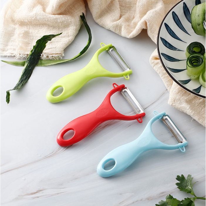 Pisau Kupas Buah Ceramic Peeler Kitchen pengupas kentang wortel