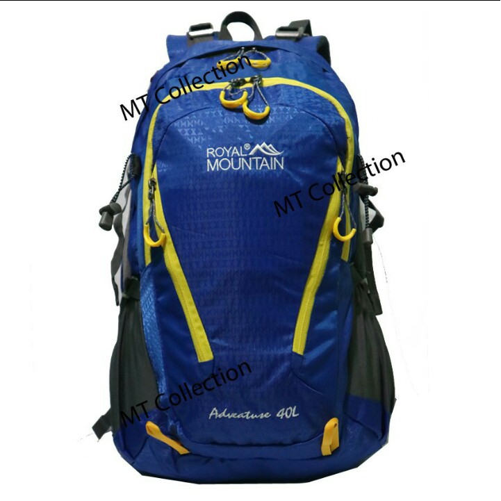 Royal Mountain tas ransel caril pria dan wanita tas punggung original