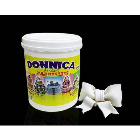 

Spesial Promo Fondant Putih Merk Donnica 1 kilo Repack Gula Dekor Bahan Hiasan Kue