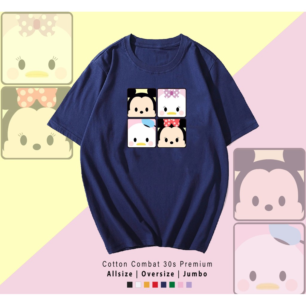 TSUM MICKEY / TERMURAH / PREMIUM BAJU KAOS  / T-SHIRT / KATUN LENGAN PENDEK / TUMBLR TEE /