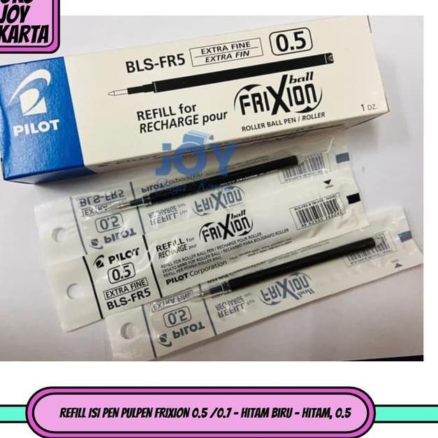 

Kirim Langsung DQ0 REFILL ISI PEN PULPEN FRIXION 0.5 /0.7 - Hitam Biru 9N D BTT