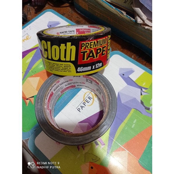 

Lakban Kain Hitam Nachi Cloth Tape 2 Inch/46mm