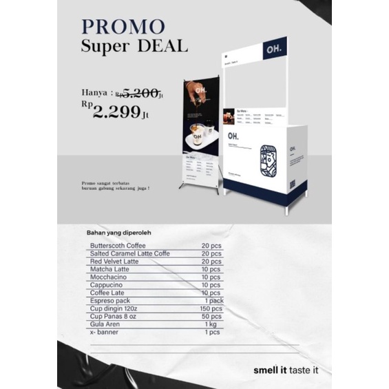 

Paket Superdeal Oh Coffee