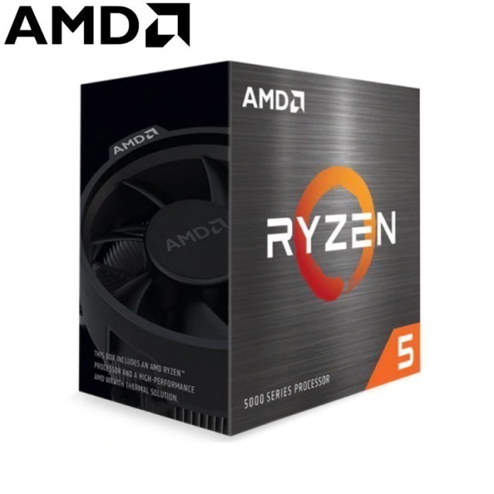 AMD Ryzen 5 5600 3.5GHz 6 Cores 12 Threads Zen 3 Cezanne AM4 Garansi Resmi