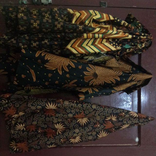 Bswart Batik Hrb026 Kenongo Hem Pendek Padi Pekalongan M L Xl Batik Pria Murah Modern Grosir