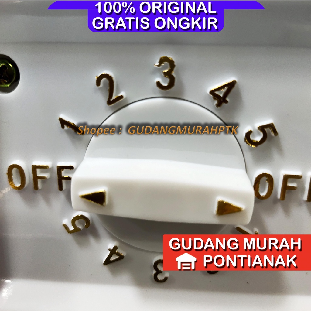 SWITCH CMC SINSEKI SAKLAR CMC PUTAR REGULATOR KIPAS ANGIN CEILING FAN SWITCH BOX