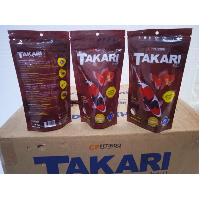 TAKARI RED &amp; MIX BLUE FLOATING/PELET IKAN BERVITAMIN 100gr