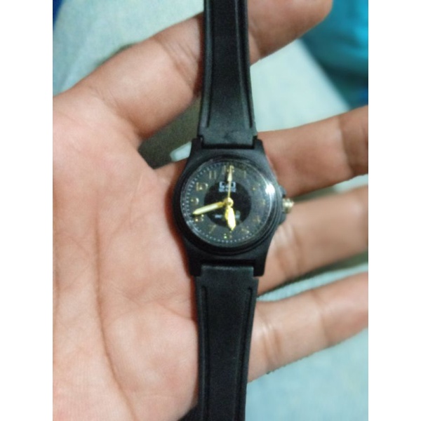 Jam Tangan Wanita Diameter Mini/jam wanita ukuran kecil-Q. Q black
