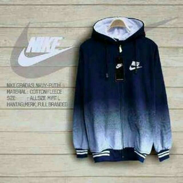 Jaket sweater nike zipper