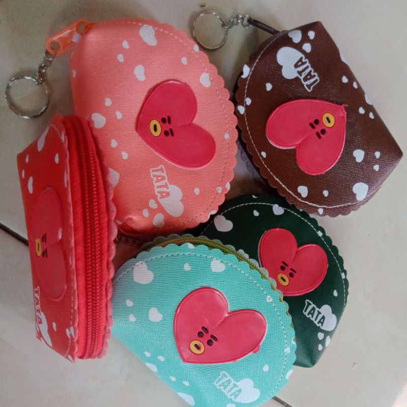 Gantungan kunci Dompet Motif BTS