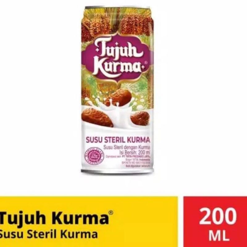 Susu Steril Tujuh Kurma 200ml