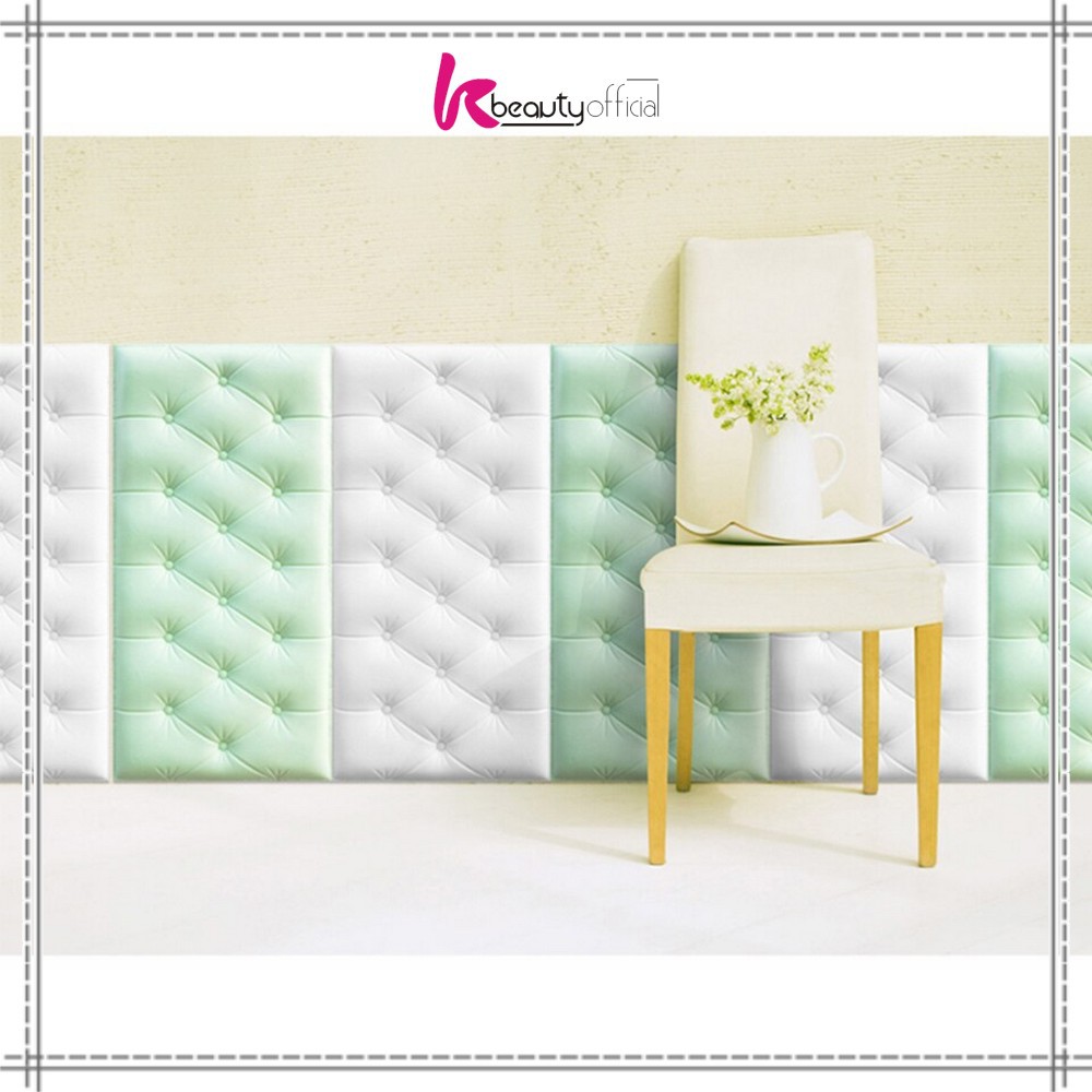 KB-C119 Wallpaper 3D Foam Headboard Bed Wall Stiker Wallfoam Dinding 3D Walpaper Foam Dekorasi Rumah-3