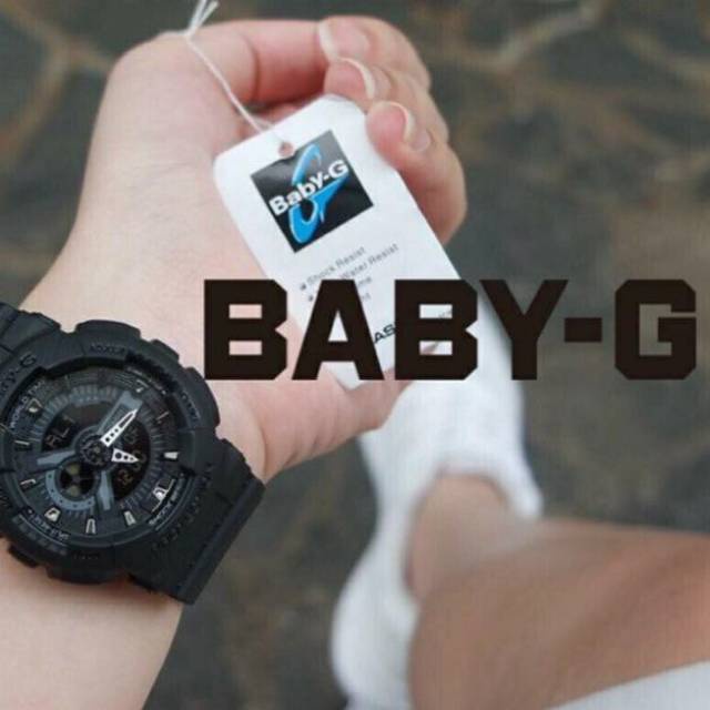 Cod ( Bayar tujuan ) Jam Tangan Wanita Baby-G BGA110-2 Series