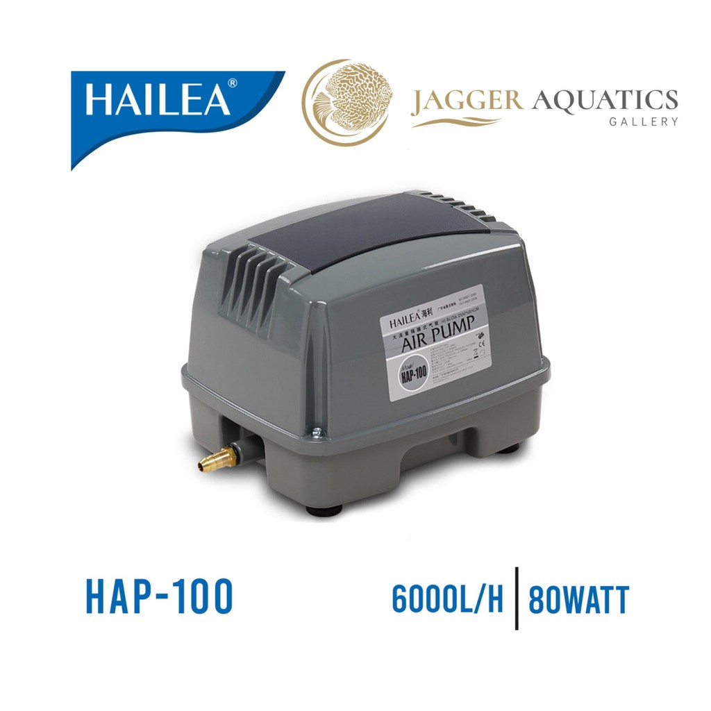 Hailea HAP-100 Hi-Blow Diaphragm Air Pump pompa udara Aerator