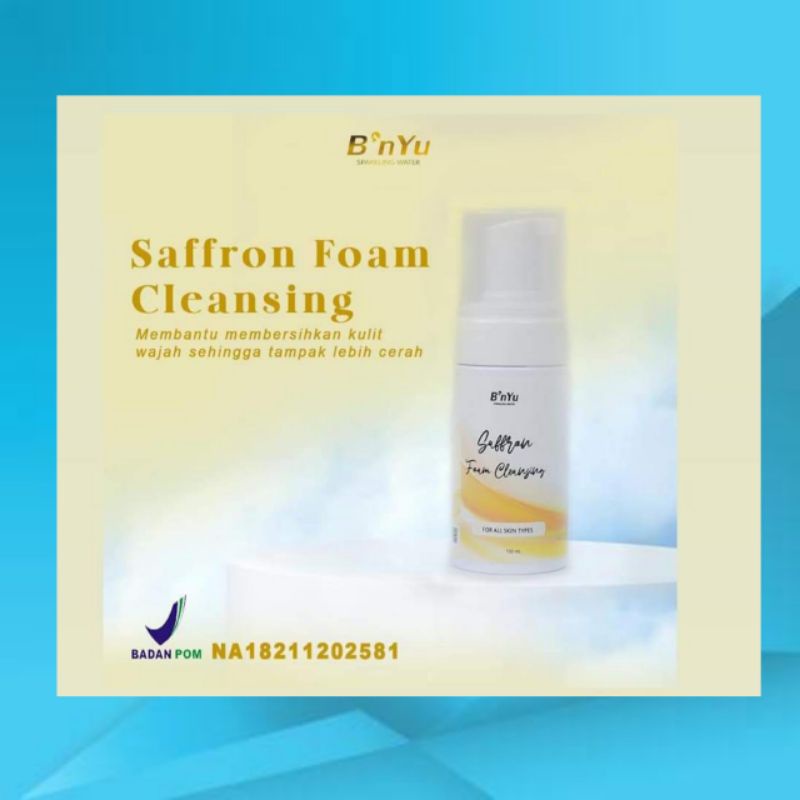 (TERMURAH) B'NYU SAFFRON FOAM CLEANSING