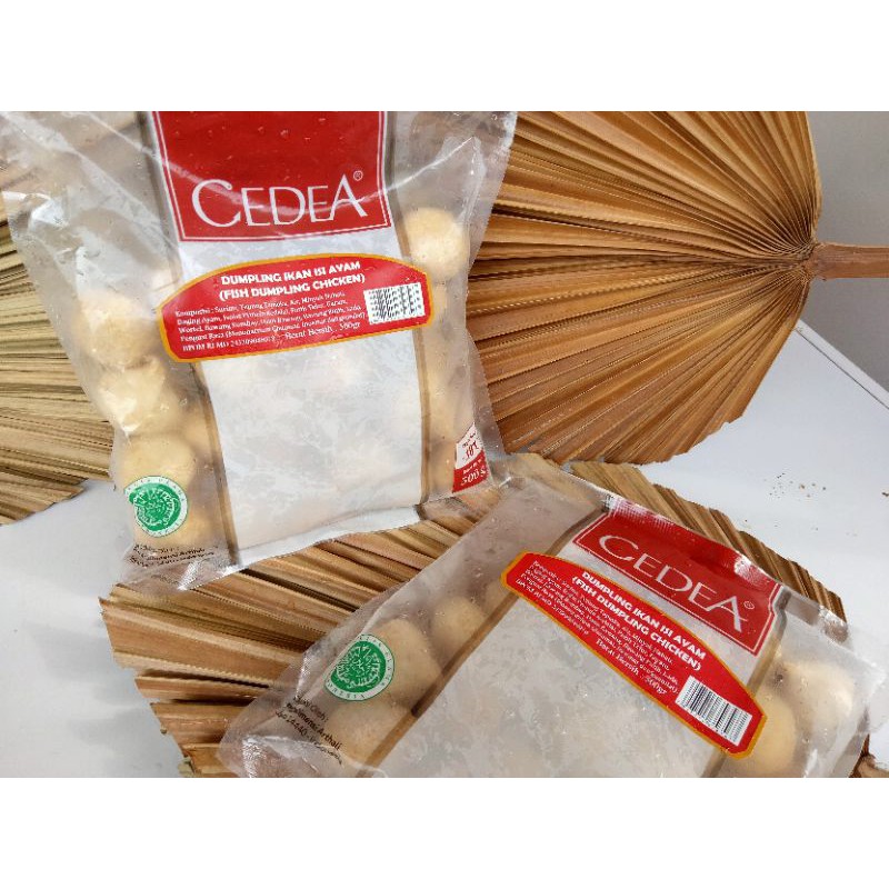 

cedea dumpling ikan isi ayam