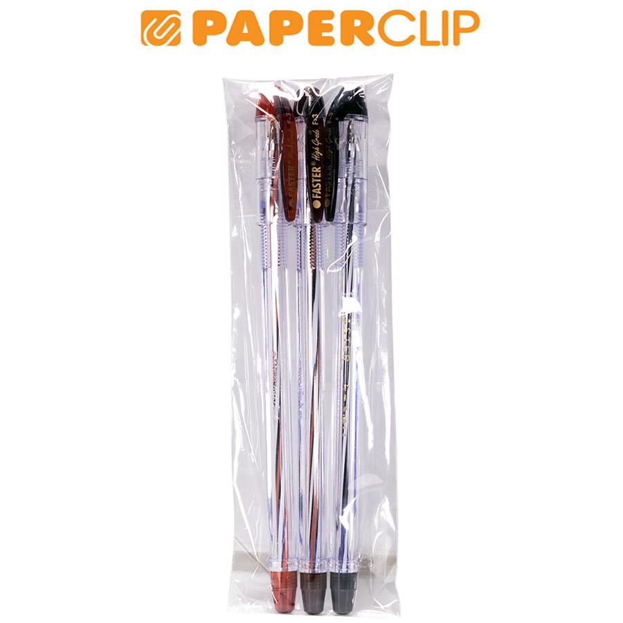 

PULPEN / BALLPOINT FASTER F3 ISI 3 HITAM