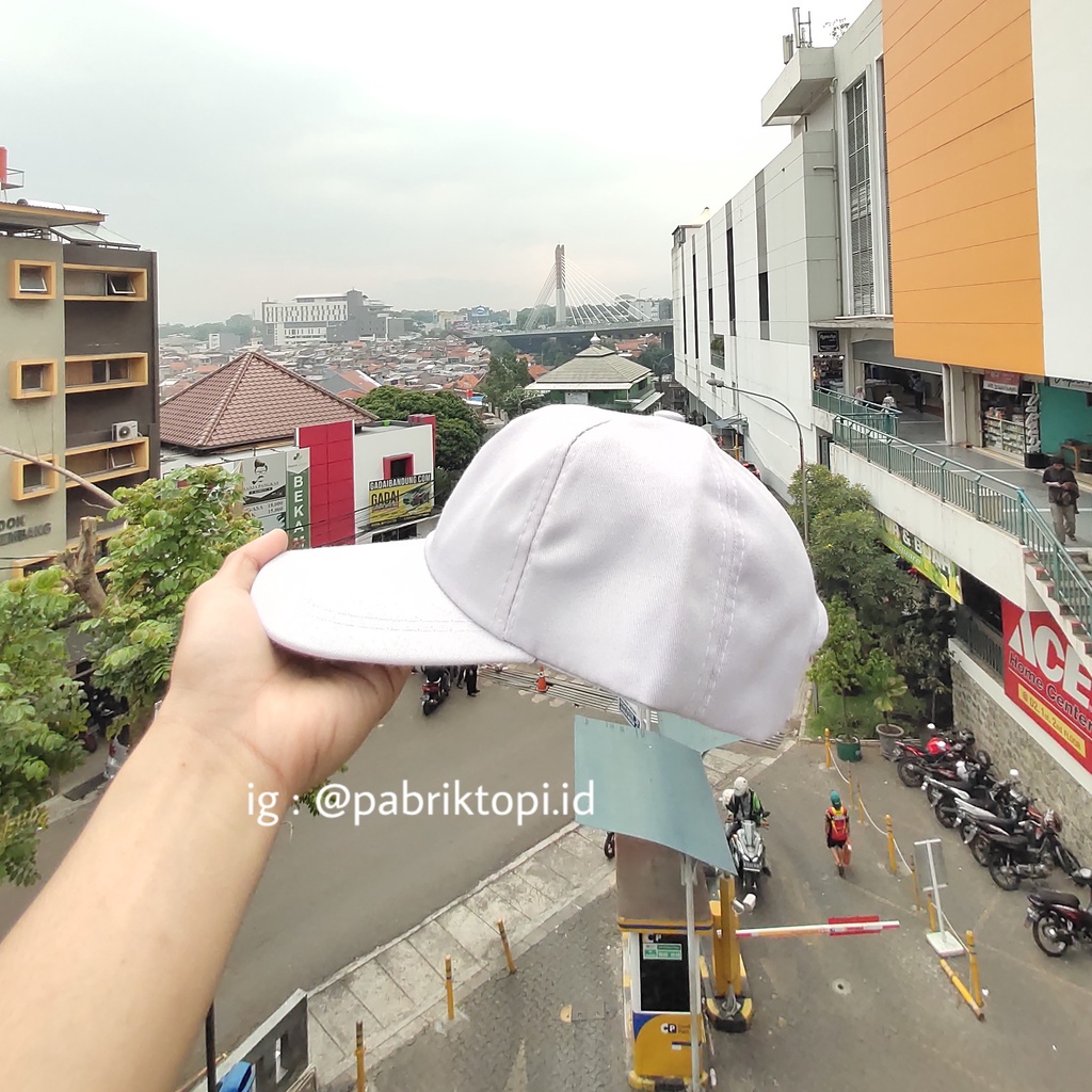 TOPI POLOS TOPI BASEBALL TOPI PRIA TOPI WANITA TOPI GROSIR TOPI MURAH (BAHAN TWILL RELL)-abu muda