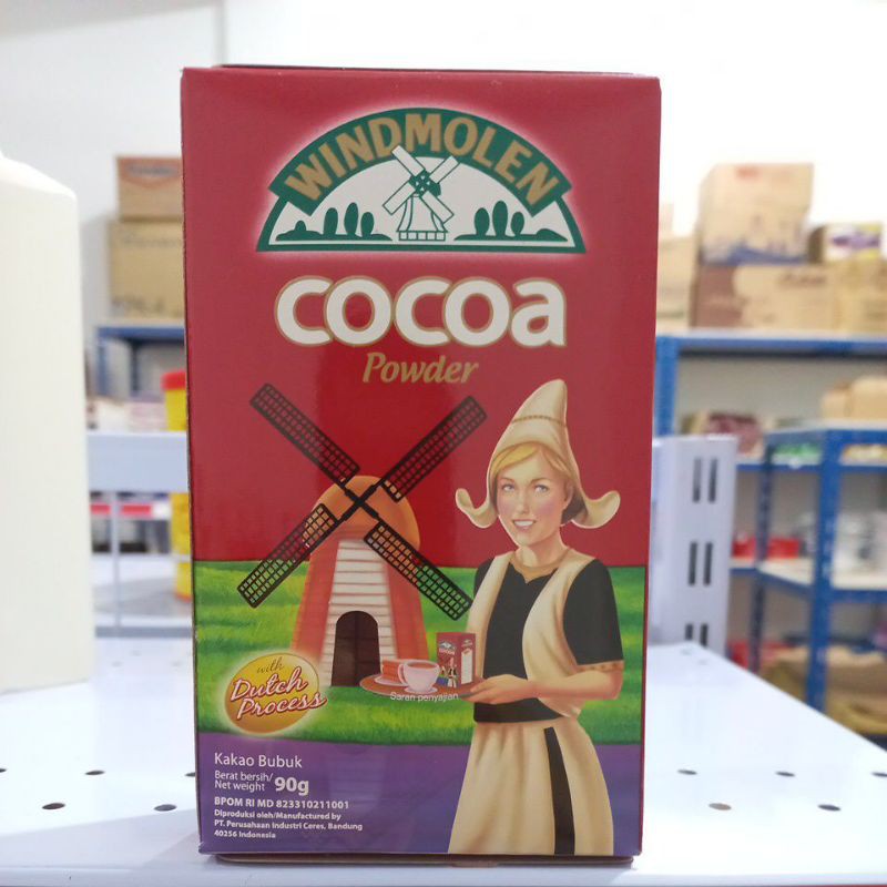 

windmolen cocoa powder 90gr