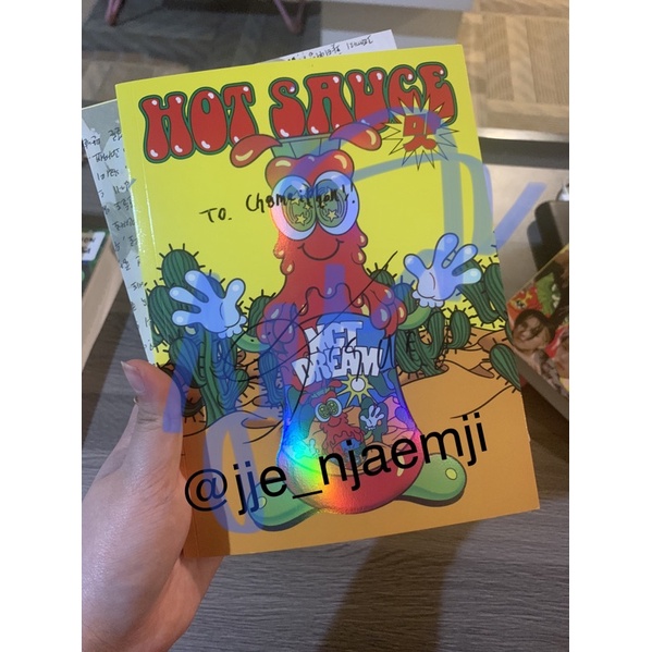 NCT DREAM HOT SAUCE JISUNG SIGNED ALBUM