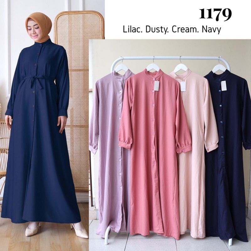 Gamis Syakila // Gamis Shakila // Gamis Polos // Gamis Muslimah