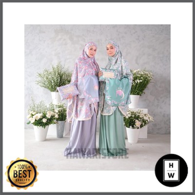 TERLARIS FULL SET SAJADAH DAISY & ALINA SERIES MUKENA | MUKENA FAHIJABLOVE