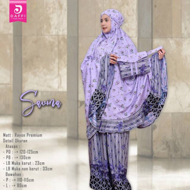 Mukena SAVANA By DAFFI HIJAB