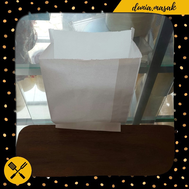 

Kantong Kertas - Paper Bag - Kantong Kertas Putih Kantong Burger Unik Murah Berkualitas