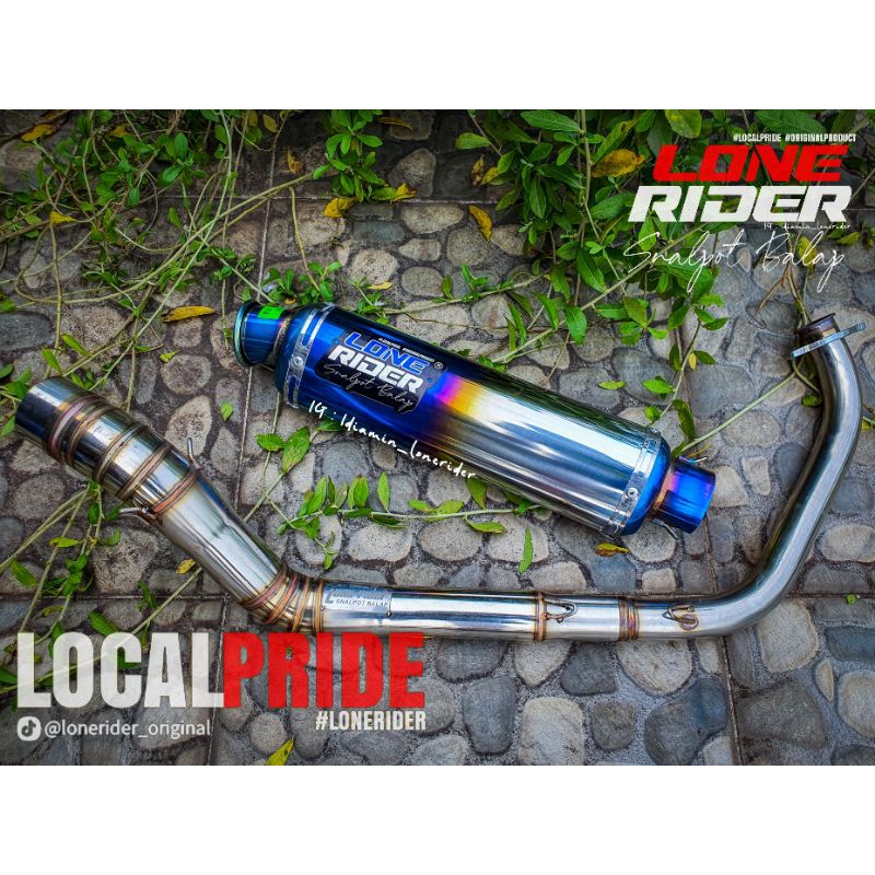Lone Rider Original - RR Slencer Bluesand - R15 V3 - XSR - VIXION R